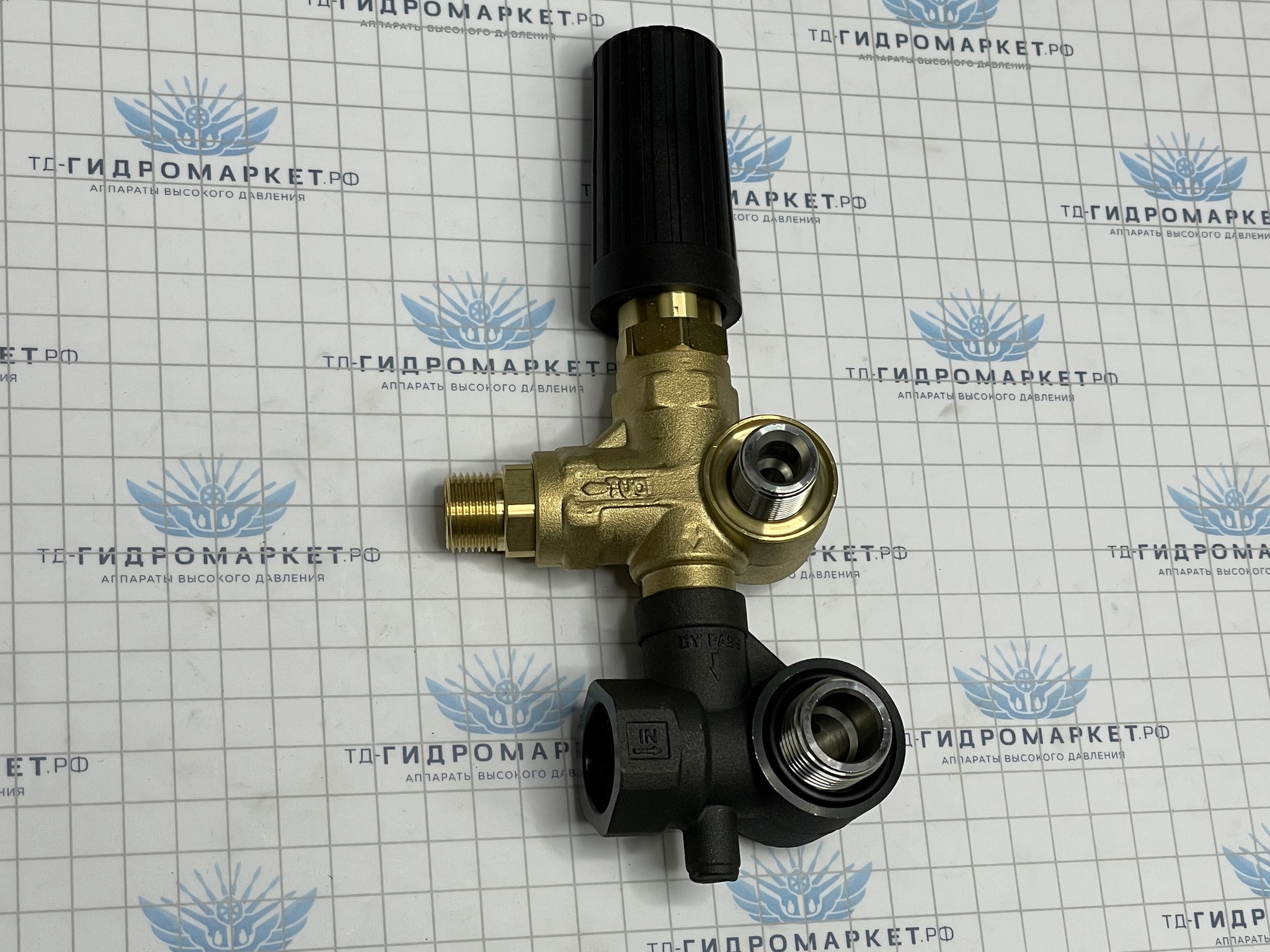 Регулятор давления GM Pumps pressure regulator VC 3/8 250 Бар 35л/мин -  купить по выгодной цене от производителя оборудования высокого давления|  Торговый Дом Гидромаркет